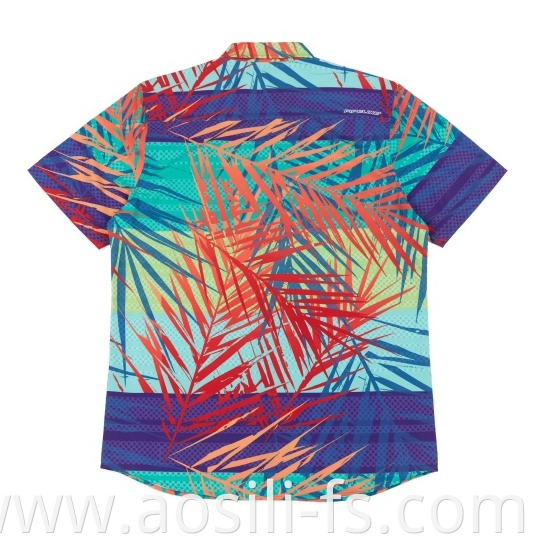 Mens poly spandex shirts